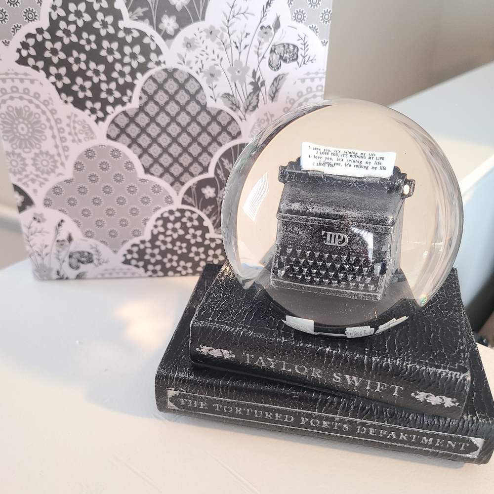 Taylor Swift The Tortured Poets Department Snow Globe - NIB
